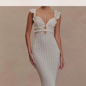 Meshki Ezra Lace Maxi Dress